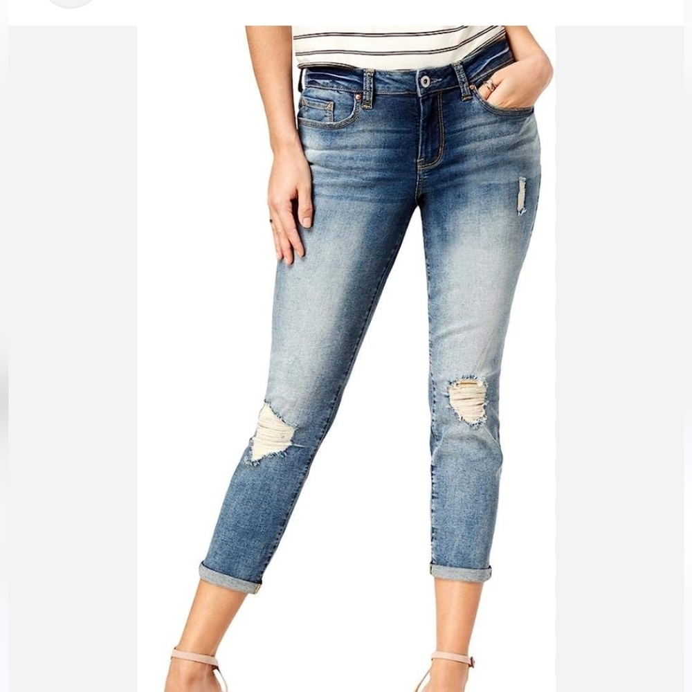 NWT! Jessica Simpson capri forever rolled ankle